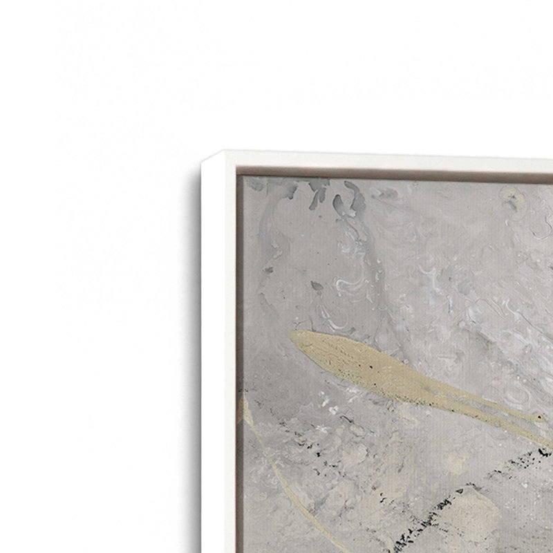 «Gilded Whispers», impression sur archives, Toile à cadre flottant blanc opaque, H 48,75 po x l 32,75 po x P 1,75 po