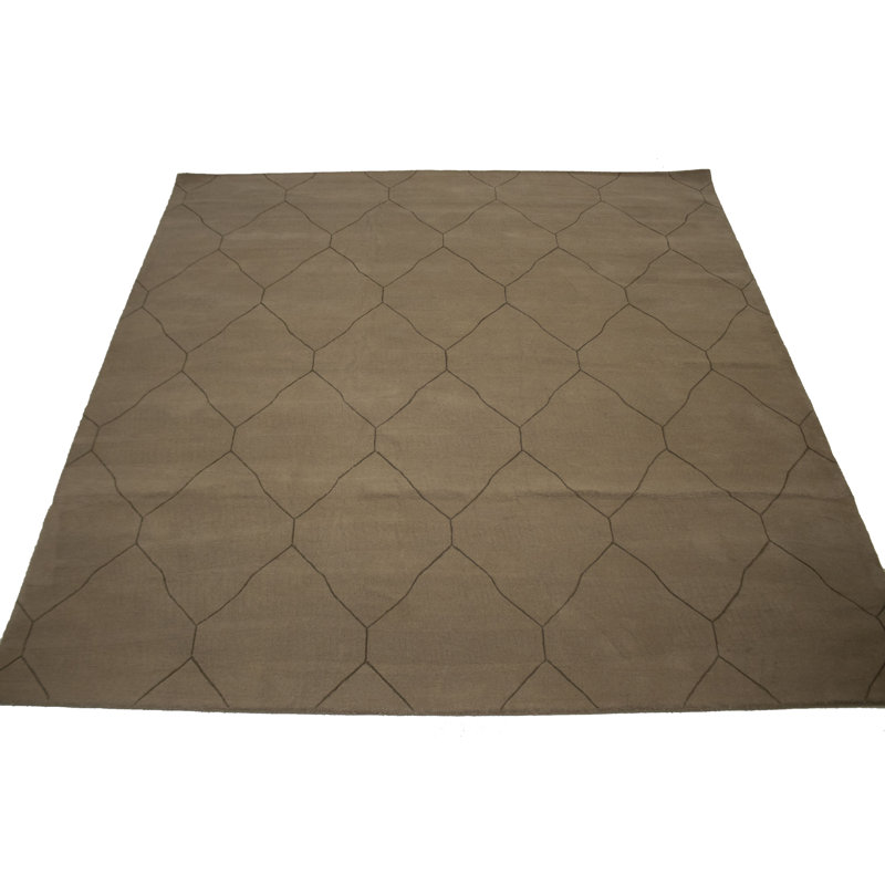 Tapis oriental moderne beige Sandee 9X9