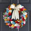Wool Felt Multicolored Wreath