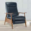 Fauteuil inclinable à accoudoirs en bois-1966182764