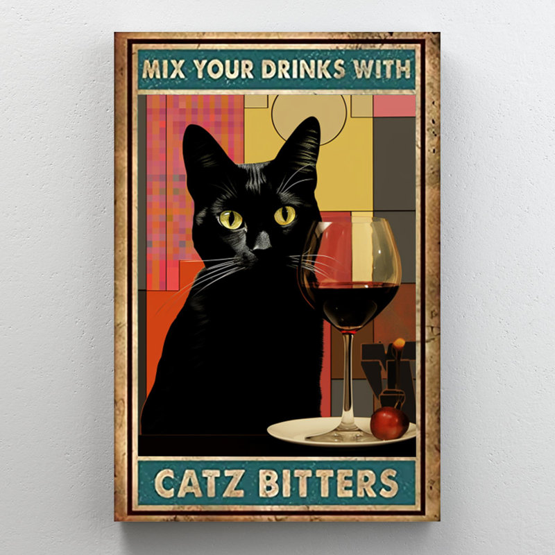 Mélangez vos boissons avec les amers Catz, H 36 po x l 24 po x P 1,25 po