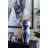 Curved Ceramic Vase with Abstract Multicoloured Finish-1891714391-1891714378