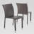 Takhiya Stacking Patio Dining Side Chairs-857054707