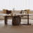Creative Tempered Glass Coffee Table Set