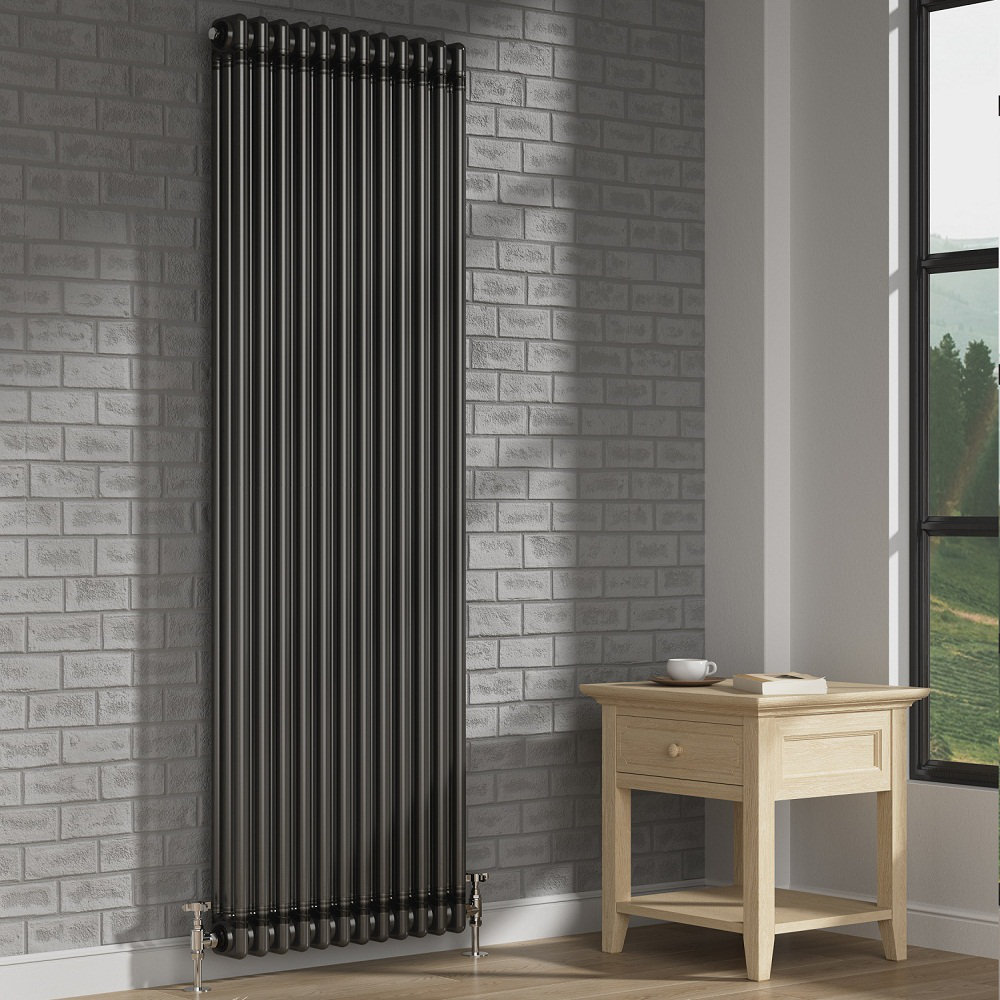 iBathUK Helena MKII Raw Metal radiator-Raw Metal