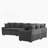 Sofa Bed Pull Out Sofa Sleeper with Two Back Pillows, Two USB Ports and Two Power Sockets-749924875