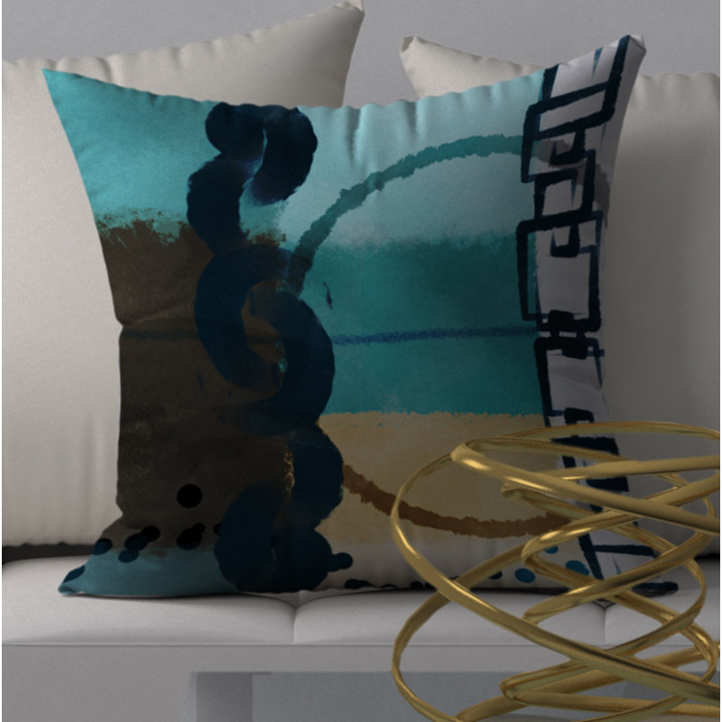 Housse de coussin carrée/insert, 24" X 24"