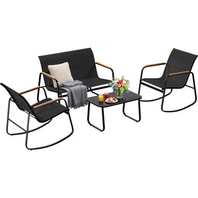 Charisa 4 - Person Outdoor Seating Group
