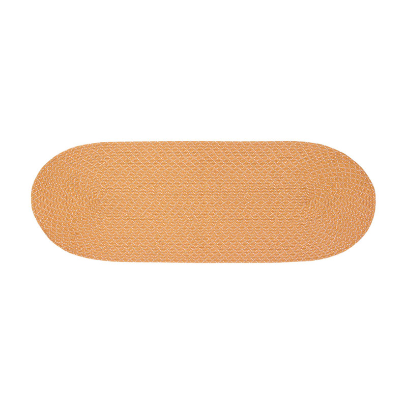 Tapis orange Robert, Tapis de couloir 24 po x 60 po