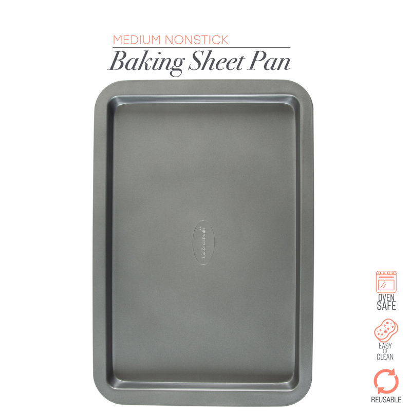 Medium Gray Nonstick Carbon Steel Baking Sheet