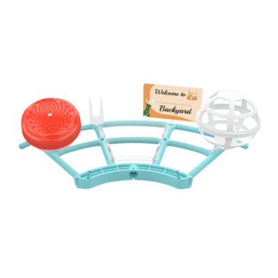 Extension de perchoir Birdfy Pro pour mangeoires d'oiseaux Smart Birdfy - bleu