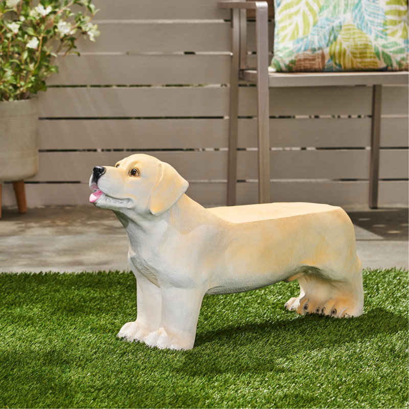 Banc pour chien Brown Peace - sans assemblage, pour patio