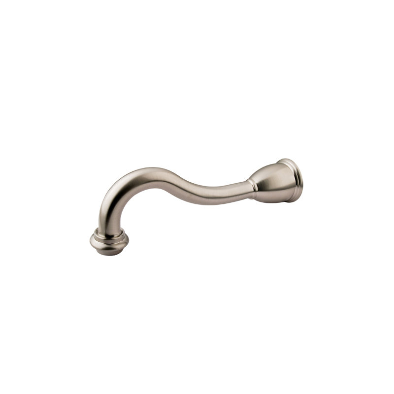 Wall Mounted Tub Spout, Brushed Nickel