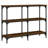 vidaXL Console Table Engineered Wood, Metal Large Adjustable Feet-1978902765-1978902762