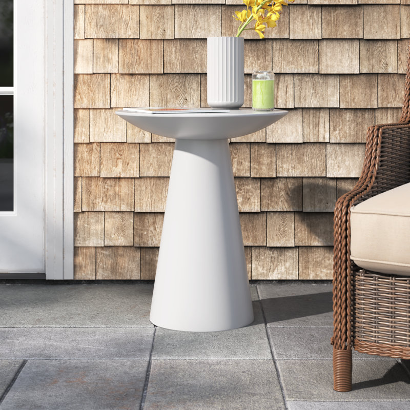 Middleway 19.5'' Concrete Outdoor Side Table