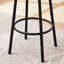 Élégante table de bar et tabouret, l'unité centrale grise, rehausse l'esthétique de votre ensemble 3, le siège de l'unité centrale crée un endroit confortable dans la maison