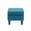Yuki Fabric Upholstered Ottoman with Plastic Legs-2097993695