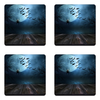 Square 4 Piece Coaster Set