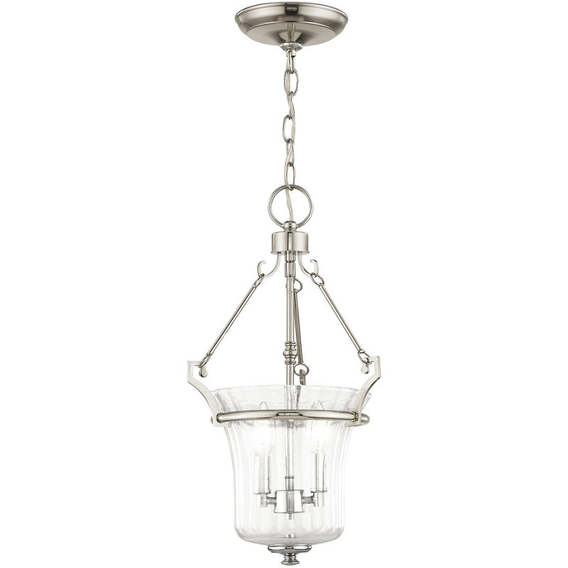 Luminaire suspendu urne 2 lumières Ashaunie