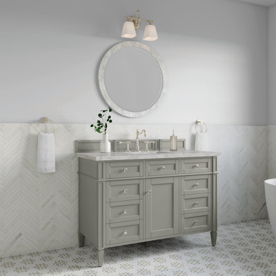 Dussault 48'' Single Bathroom Vanity with Top