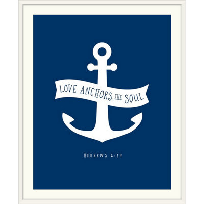 « hébreuxs 6:19-scripture art », impression