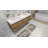 Mitul 70.75'' Double Bathroom Vanity with Acrylic Top-1129903380