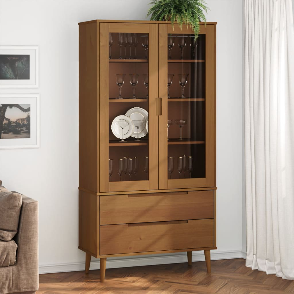 175cm H x 90cm W Solid Wood Bookcase