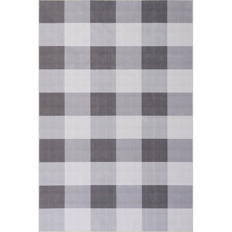  Harmoni SplashGuard Machine Washable Area Rug, Round 6'