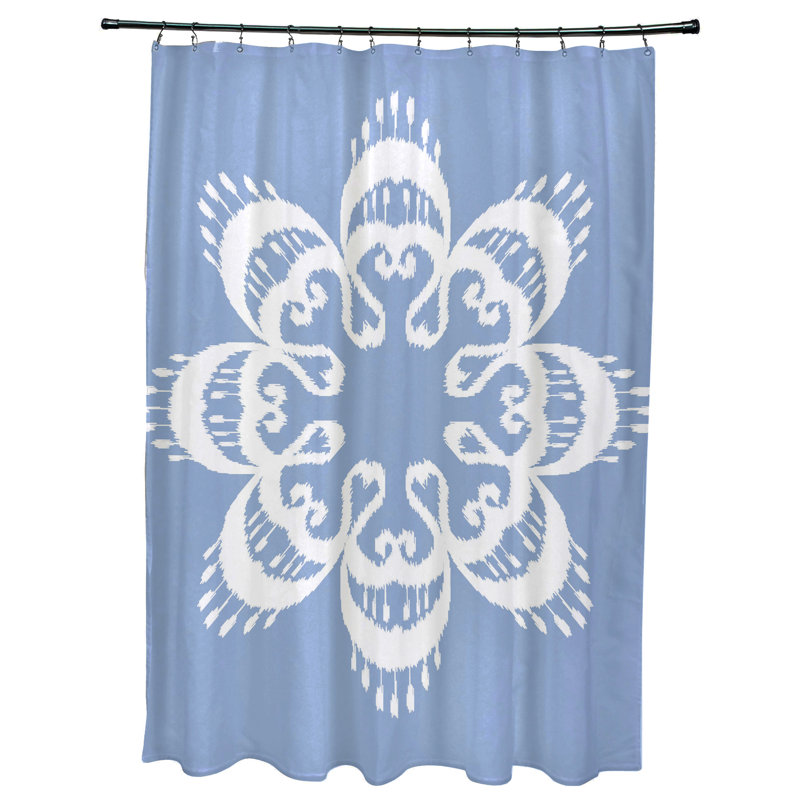 Rideau de douche Groth, bleu