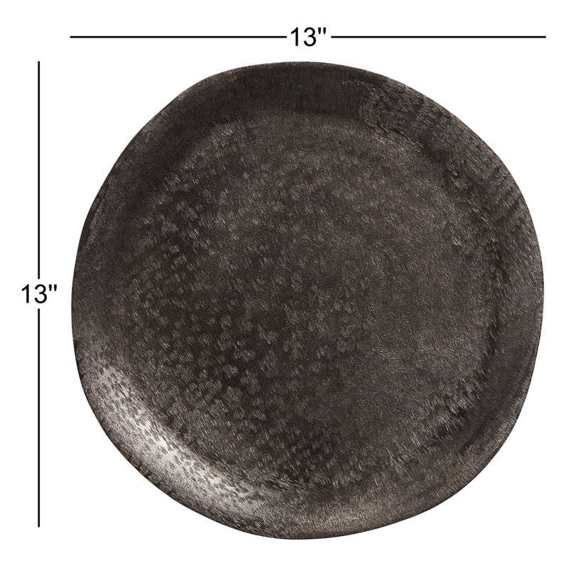 Plat de service Zadia, Graphite