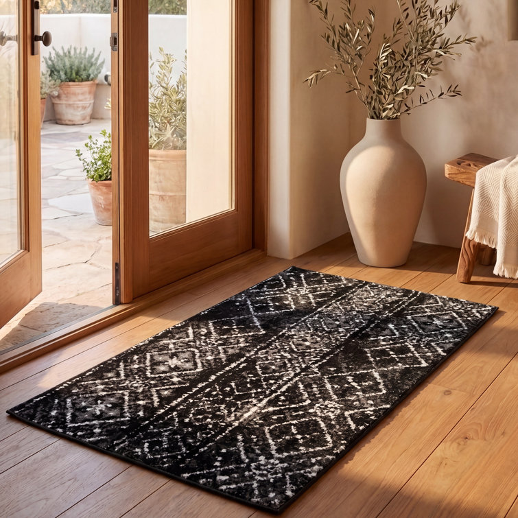Tapis géométrique Aliesa Performance