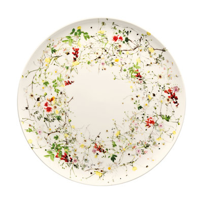 Brillance Fleurs Sauvages Bone China Platter