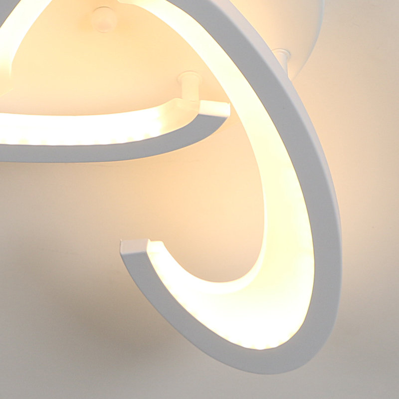 Bridy 3-Light 53Cm LED Semi Flush Mount Ceiling Light