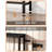 78.7" Narrow Console Table with Power Outlet,Sofa Long Behind Couch Table