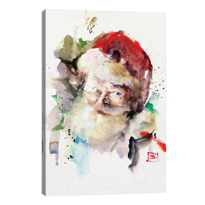 Santa by Dean Crouser - Wrapped Canvas Painting
