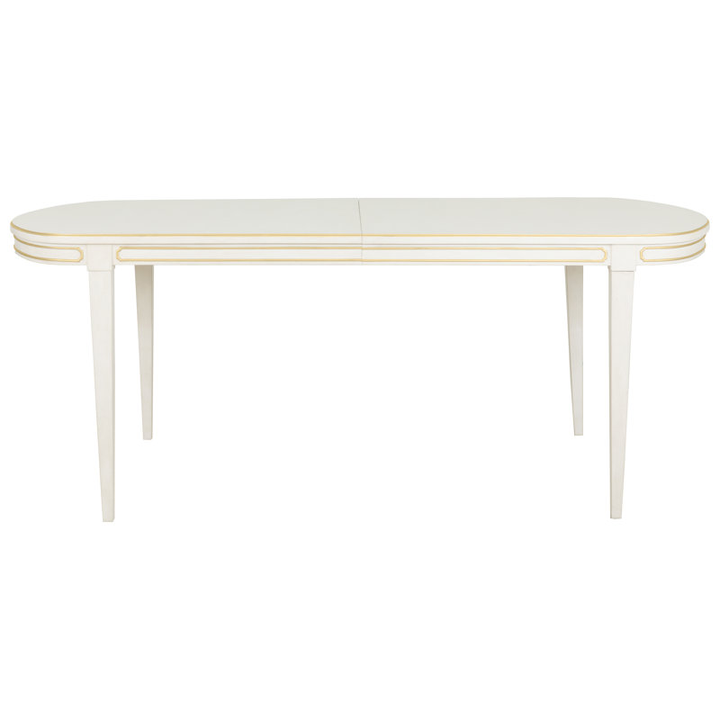 Camille Oval Dining Table, Linen