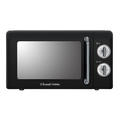 Russell Hobbs 700w 17l Retro Compact Manual Microwave