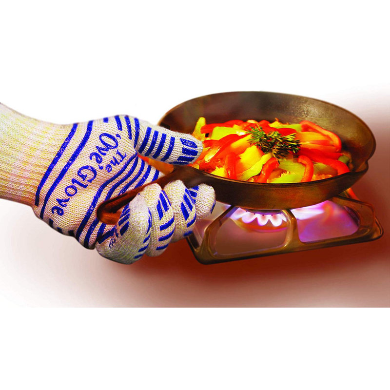 Joseph Enterprises Striped Synthetic Fiber Oven Glove