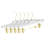 Griffy Acrylic Non-Slip Hangers with Clips for Dress/Shirt/Sweater