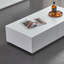 Table basse simple blanc