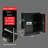 Steel Filing Cabinet With Compartments For Office Use, Storage, File Storage, Archives, And High and Low Cabinets--Black&Red