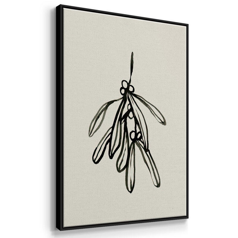 «Mistletoe S croquis II», reproduction sur toile, Noir, H 37 po x l 25 po x P 1,5 po