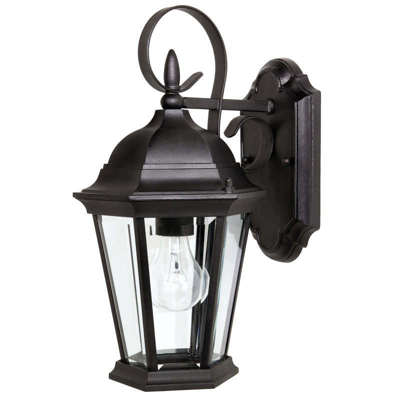 Carriage House Wall Light, Black