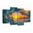 " Golden Sunset Wave " 4 - Pieces-1030993501