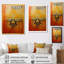 «Gleam Of Simplicity Triangular Vintage», art mural géométrique-617742831-617742826