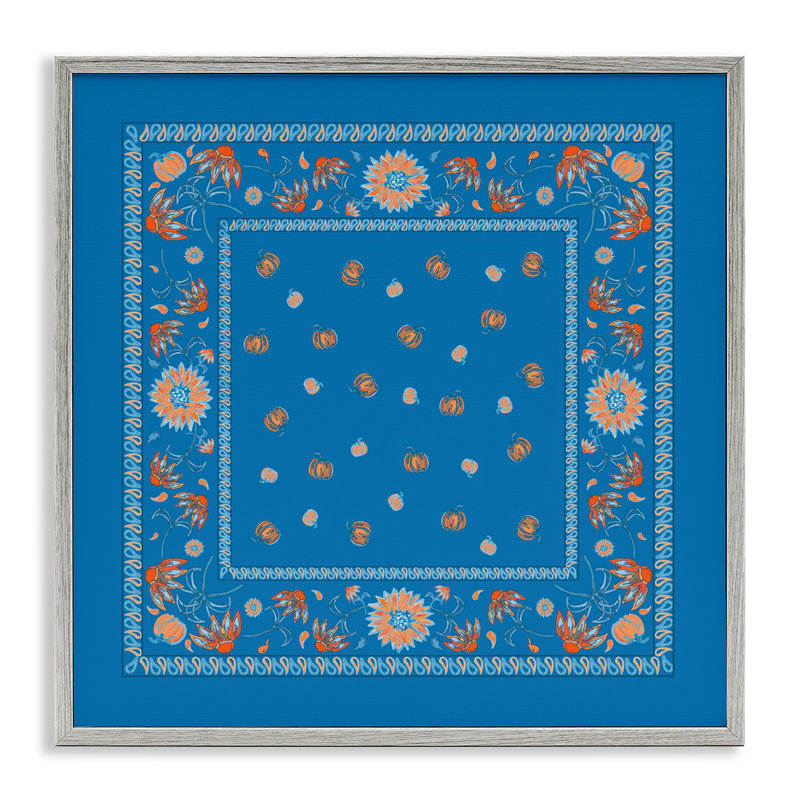  «Blue Sky Harvest», estampe numérique par Safa Diab, Estampe numérique Farmhouse, H 17 po x l 17 po