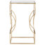 Table de bout en verre Oxendine