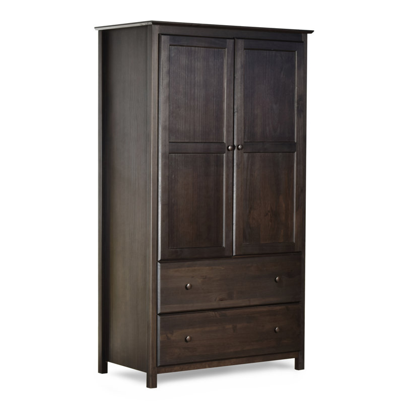 Armoire garde-robe Shaker, Espresso
