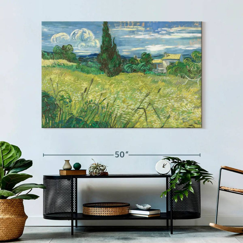 Alvord Green Field 1889, 34" H x 51" W