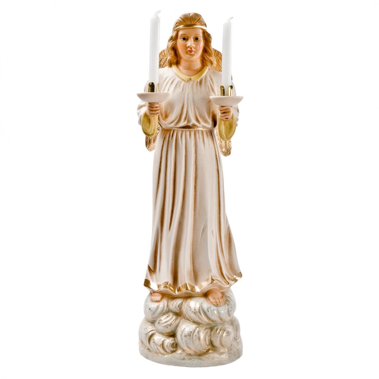 Die Saisontruhe Figur Großer Engel Kerzen mit